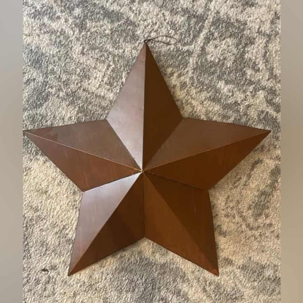 Outdoor metal star